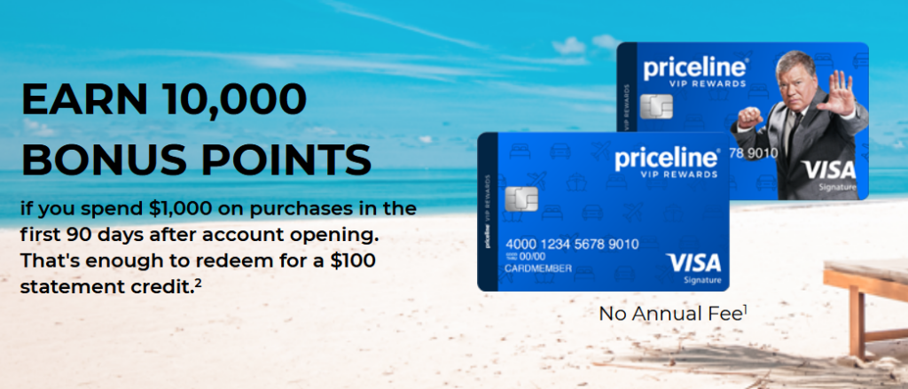 priceline rewards visa card