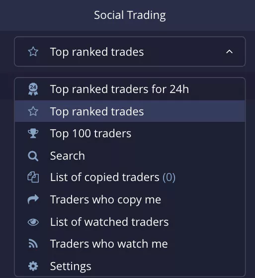 pocketoption.com social trading