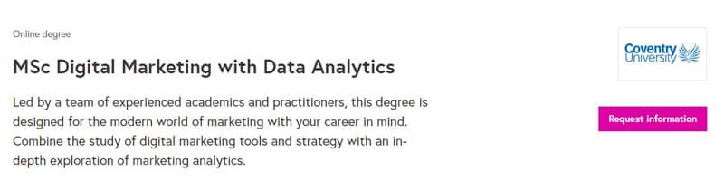 Fuchelen MSc Digital Marketing with Data Analytics