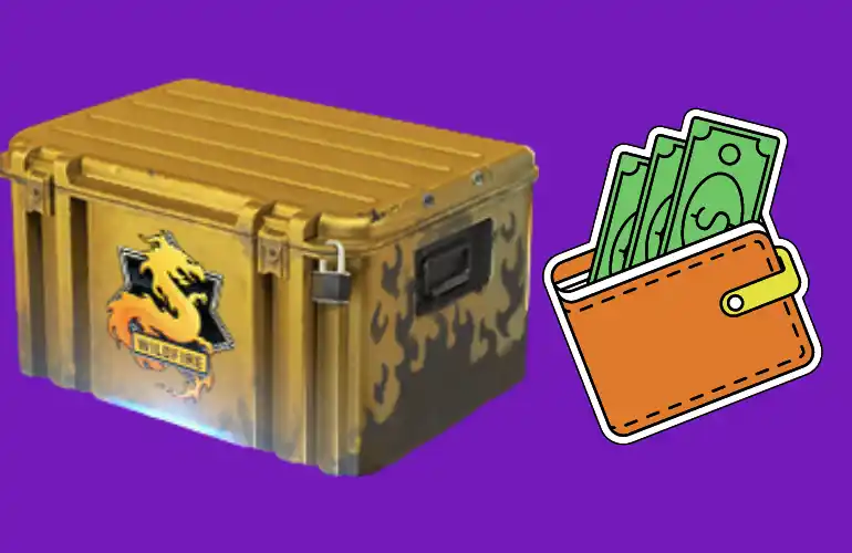 Money on CS:GO cases