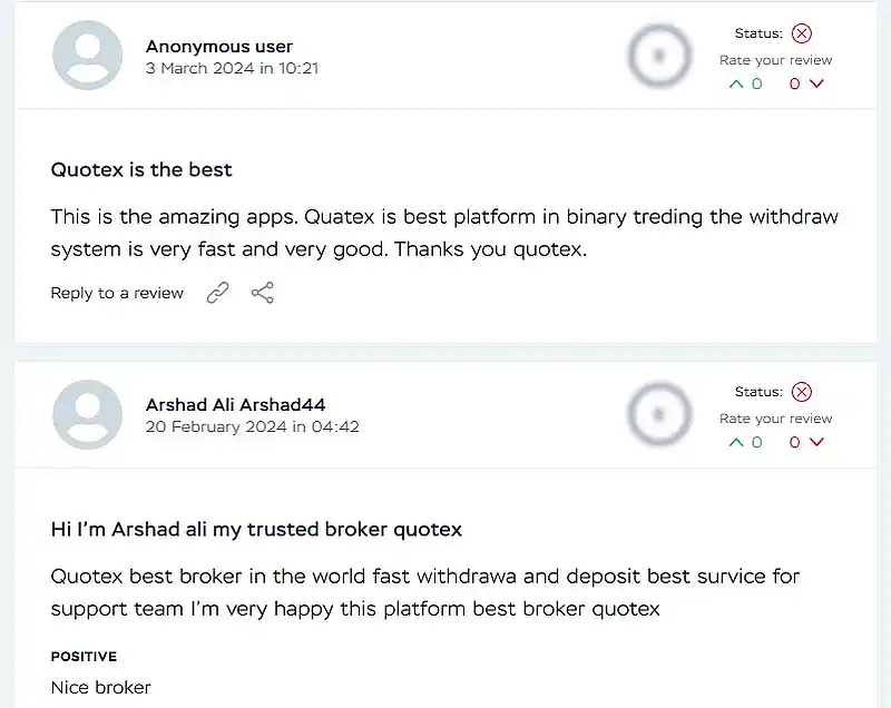 Reviews Quotex