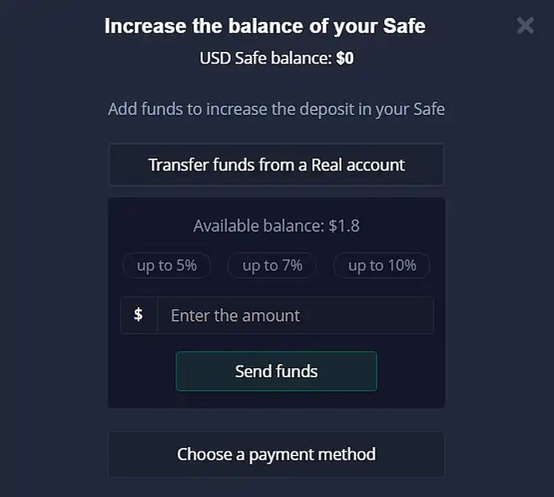 Pocket Option Increase Balance