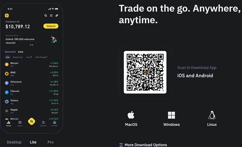 Binance Mobile App