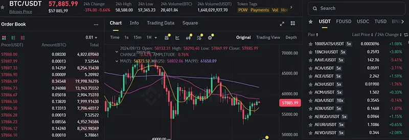 Binance Trading Terminal