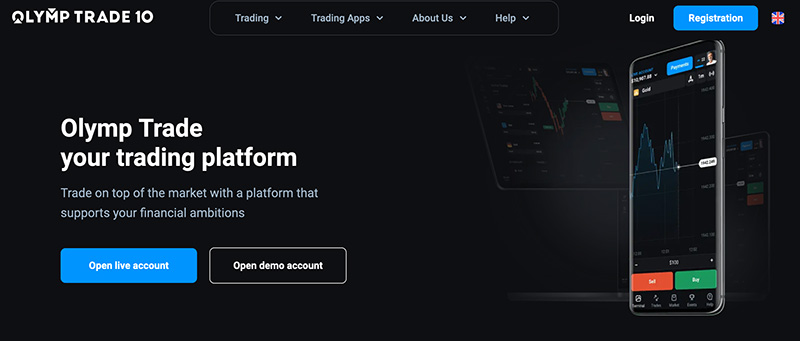 Testing robots with Olimp Trade