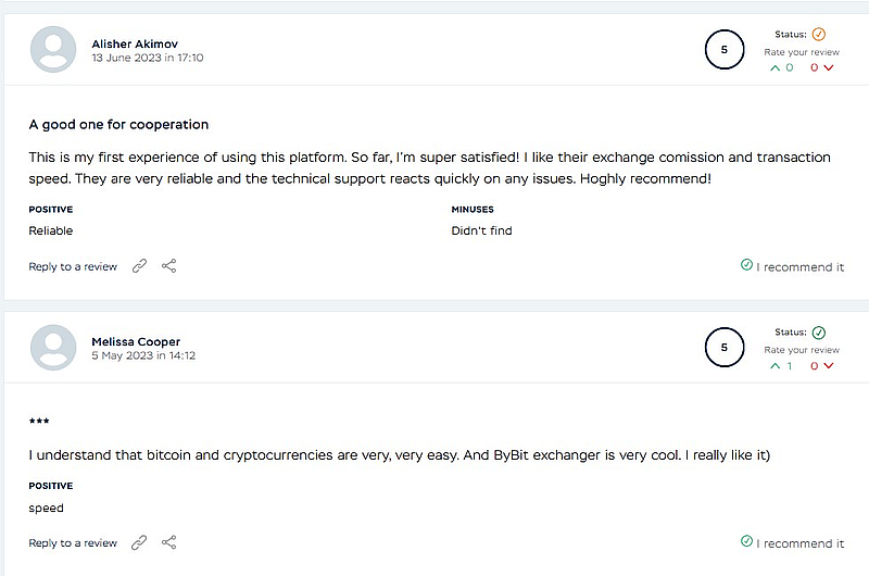 Bybit Reviews 