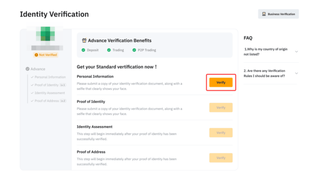 Using Bybit - KYC