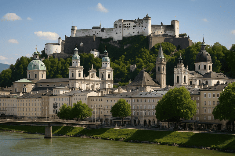 Austria Salzburg castle Austria Salzburg