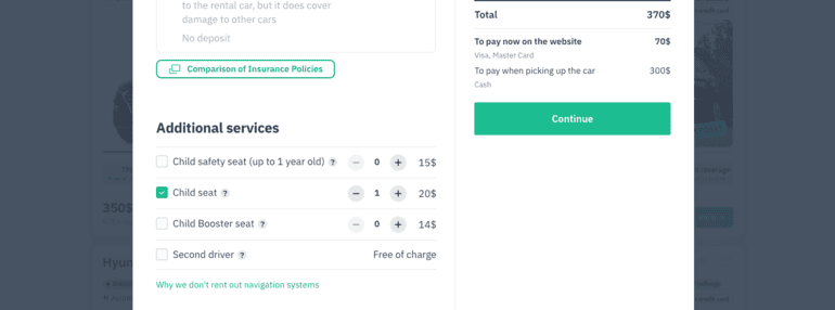 how to book a car in Georgia car rental in Georgia