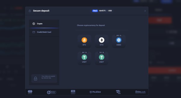 Deposit and Withdrawal