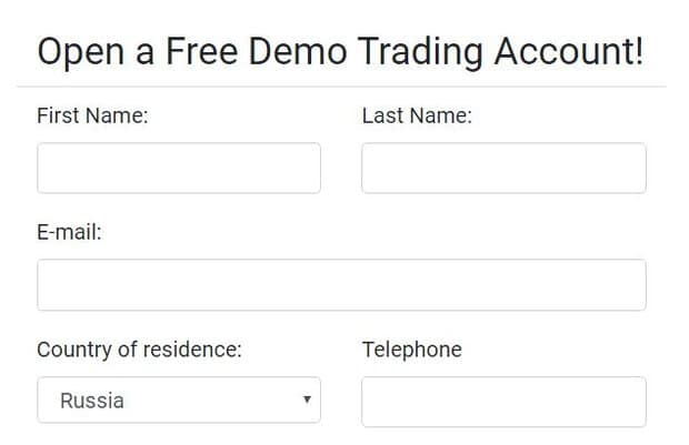 FXGiants demo account