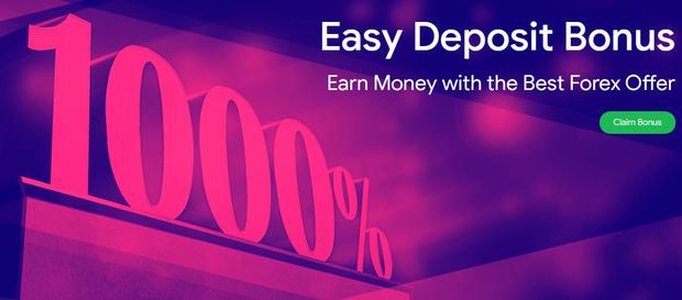 superforex.com Easy Deposit Bonus