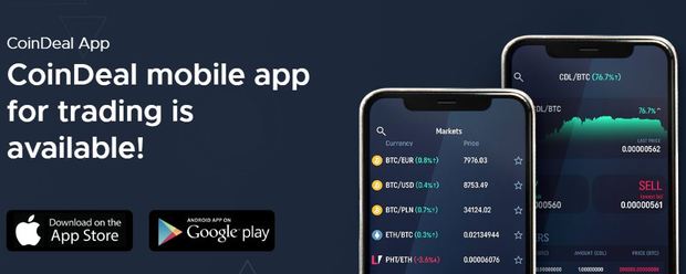 coindeal.com mobile application