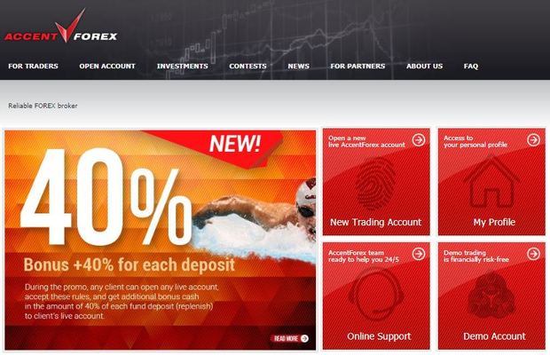 AccentForex is it a scam? Reviews