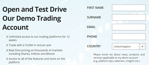 cityindex.co.uk demo account